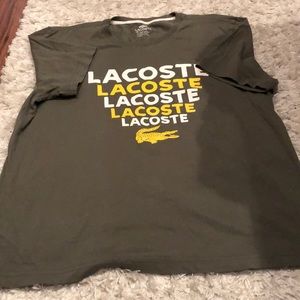 Lacoste top size 6